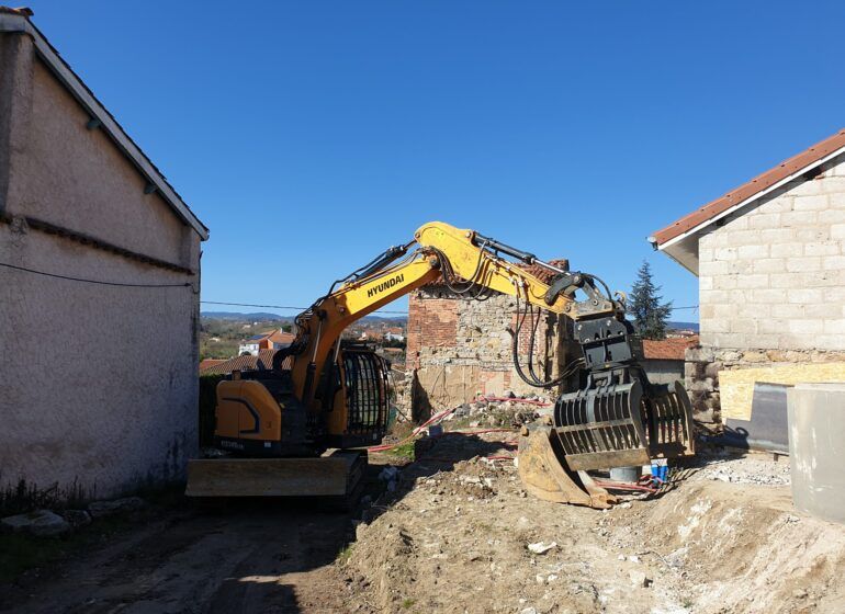 Démolition à Roanne