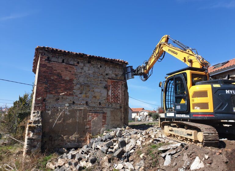 Démolition à Roanne