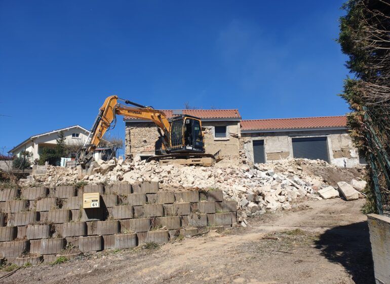 Démolition à Roanne