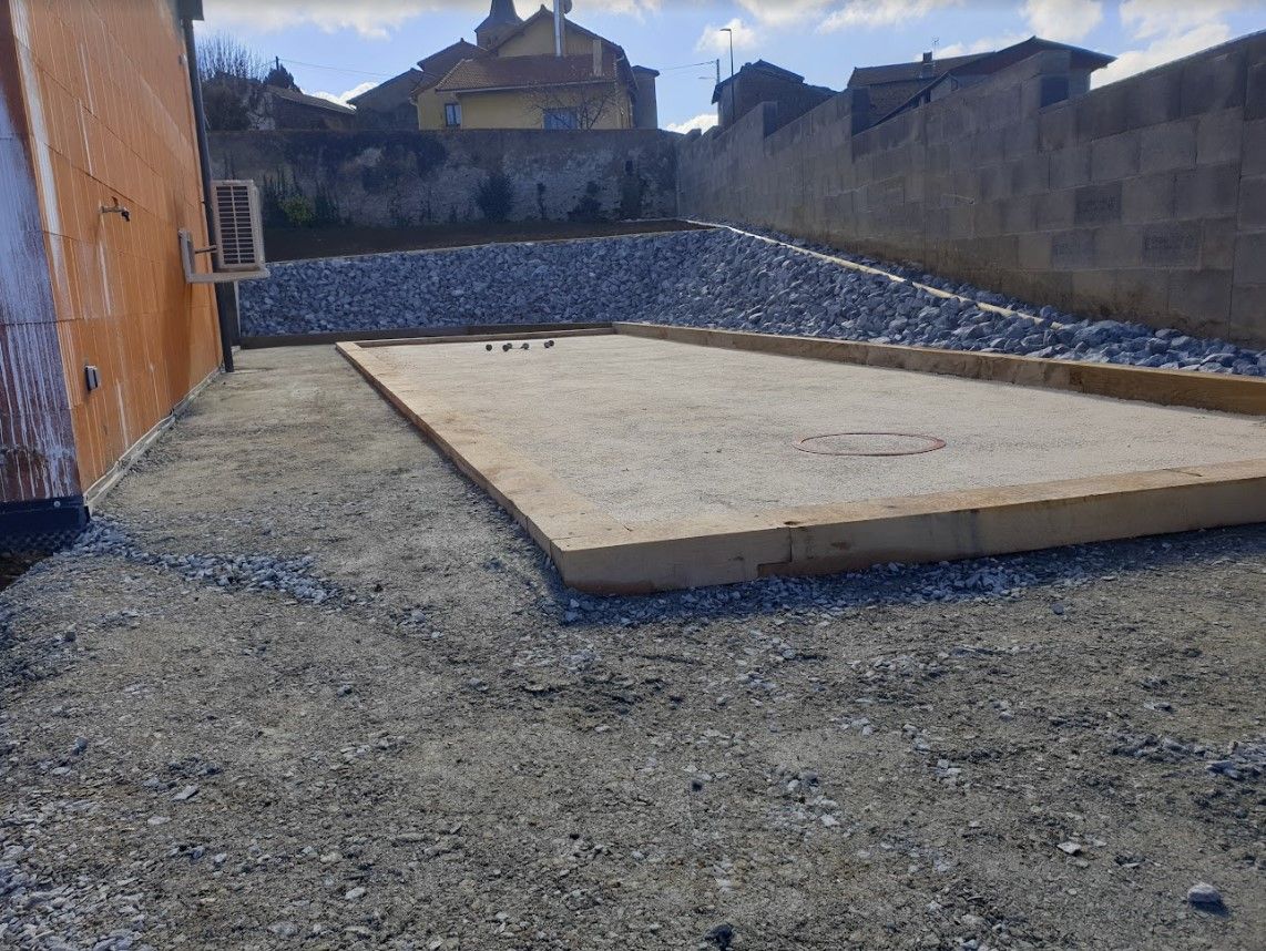 Terrain de pétanque